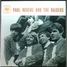 PAUL REVERE AND THE RAIDERS Kicks / Steppin' Out / Just Like Me / Doggone  (CBS 5766) Portugal 1966 7" EP (Garage Rock, Beat)